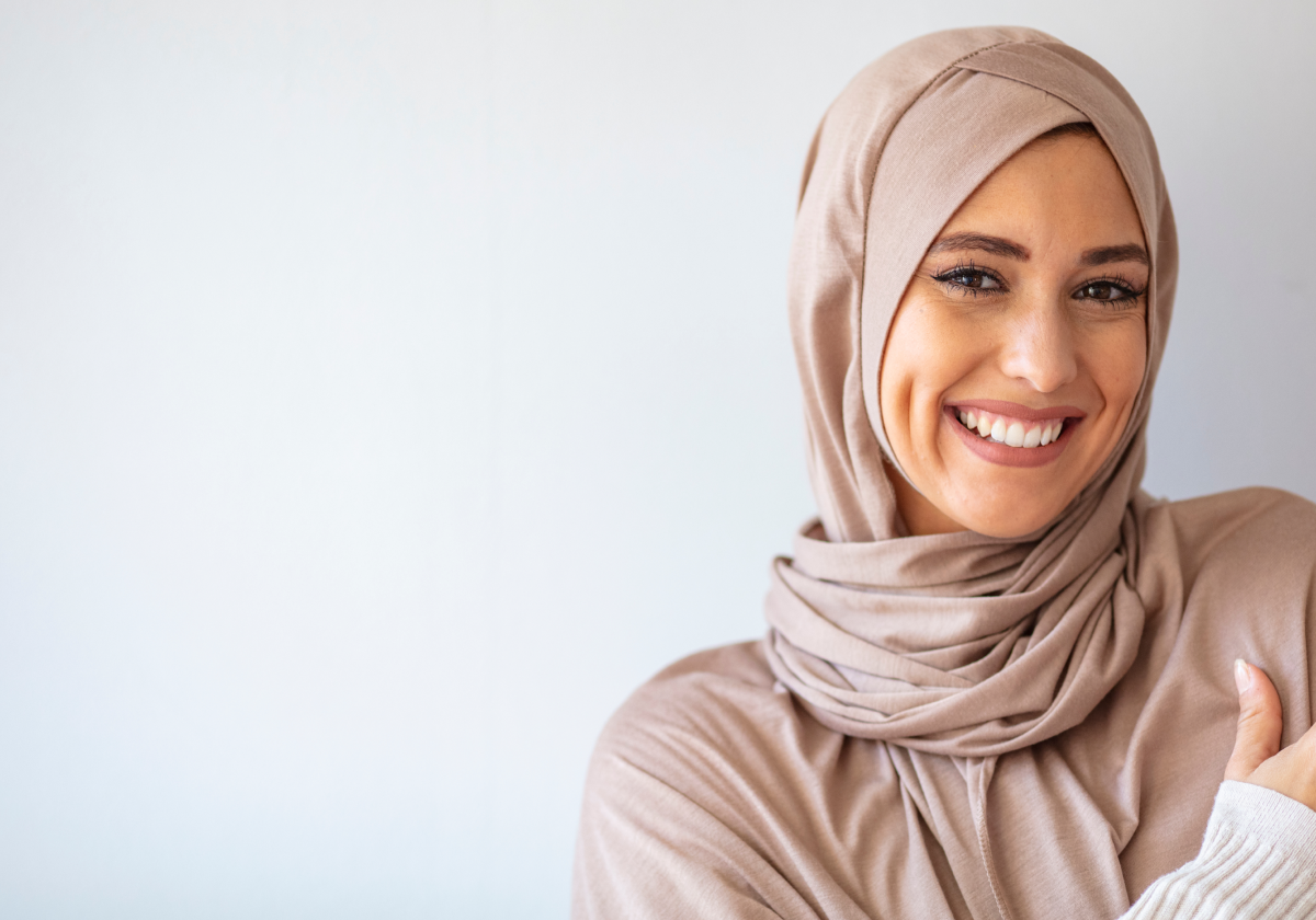 Woman wearing traditional clothing in the Palestinian Territory
