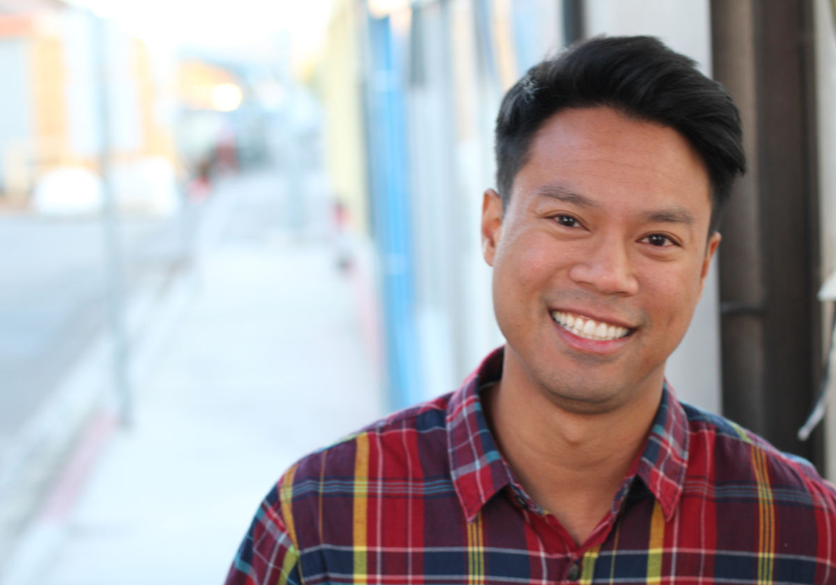 Man smiling on a street in Timor-Leste