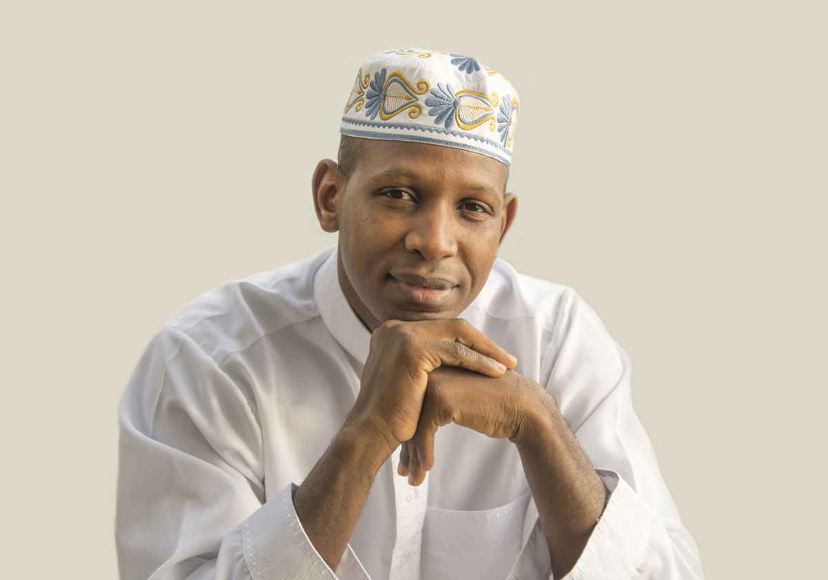 Man wearing traditional clothing in Niger